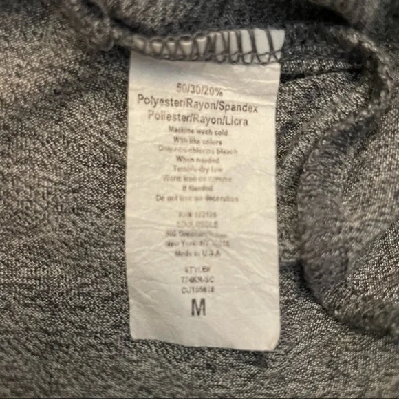 Soul Cycle | Gray  Wheel Logo Tank Top Medium - Picture 4 of 5